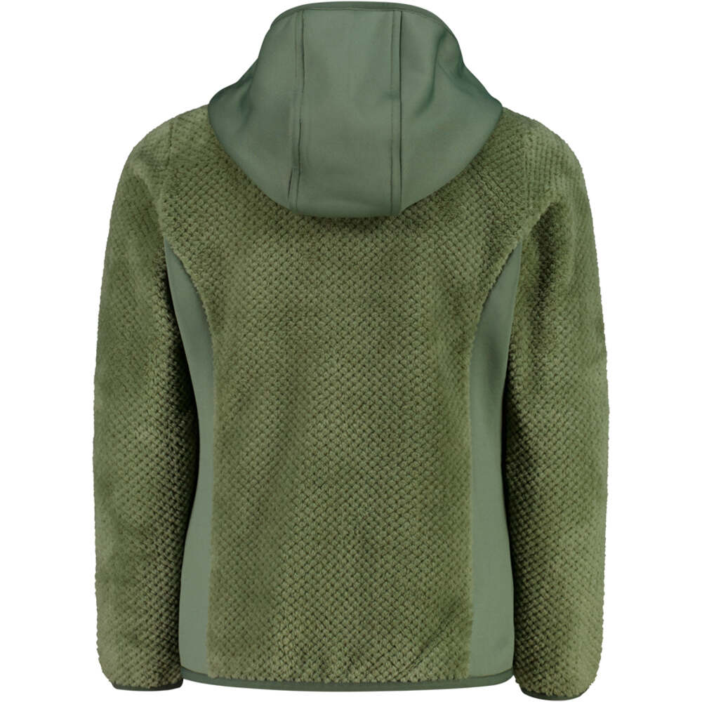 Cmp forro polar niño KID G JACKET FIX HOOD vista trasera