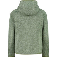 Cmp forro polar niño KID G JACKET FIX HOOD vista trasera