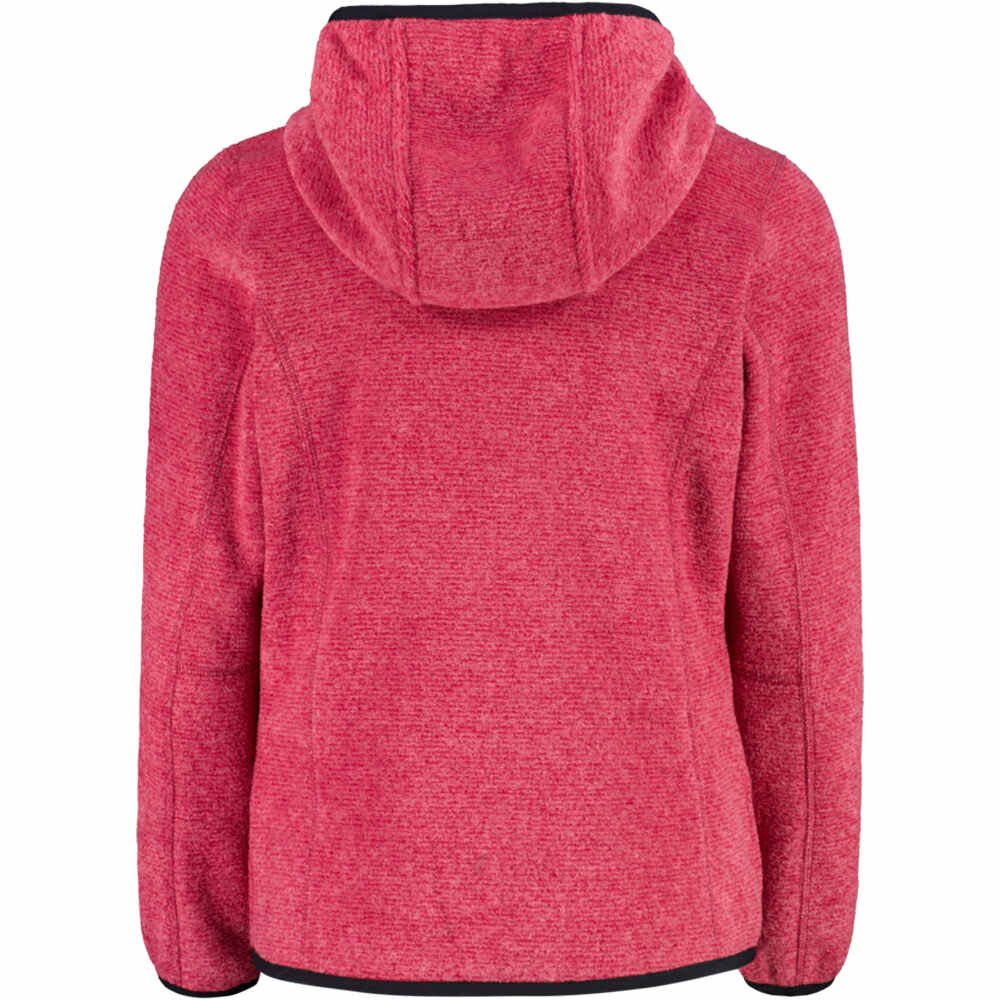 Cmp forro polar niño KID G JACKET FIX HOOD vista trasera