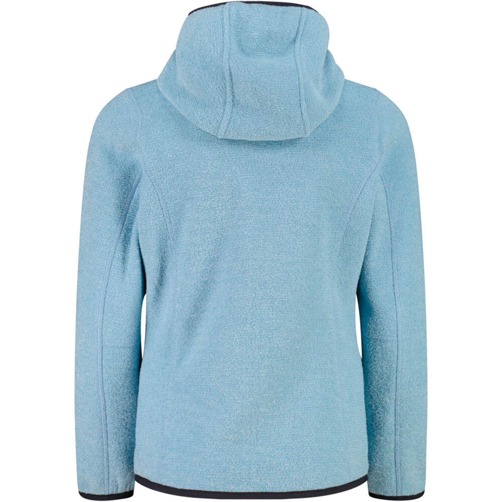 Cmp forro polar niño KID G JACKET FIX HOOD vista trasera