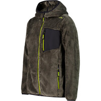 Cmp forro polar niño KID JACKET FIX HOOD vista detalle
