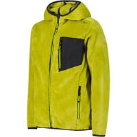 Cmp forro polar niño KID JACKET FIX HOOD vista detalle