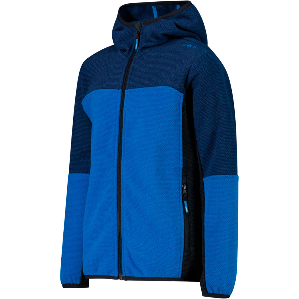 Cmp forro polar niño KID JACKET FIX HOOD vista detalle