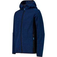 Cmp forro polar niño KID JACKET FIX HOOD vista detalle