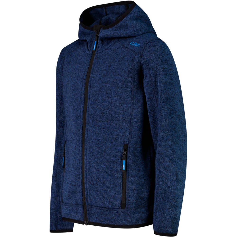 Cmp forro polar niño KID JACKET FIX HOOD vista detalle