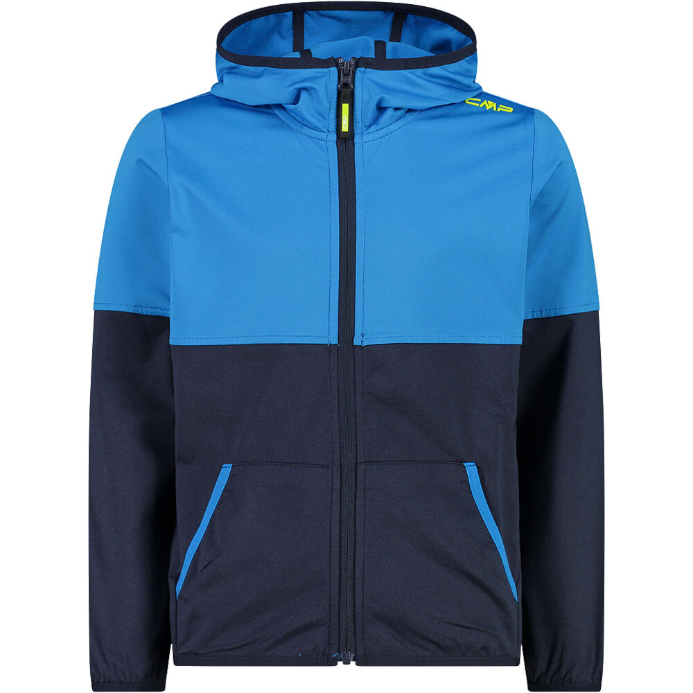 Cmp forro polar niño KID JACKET FIX HOOD vista frontal