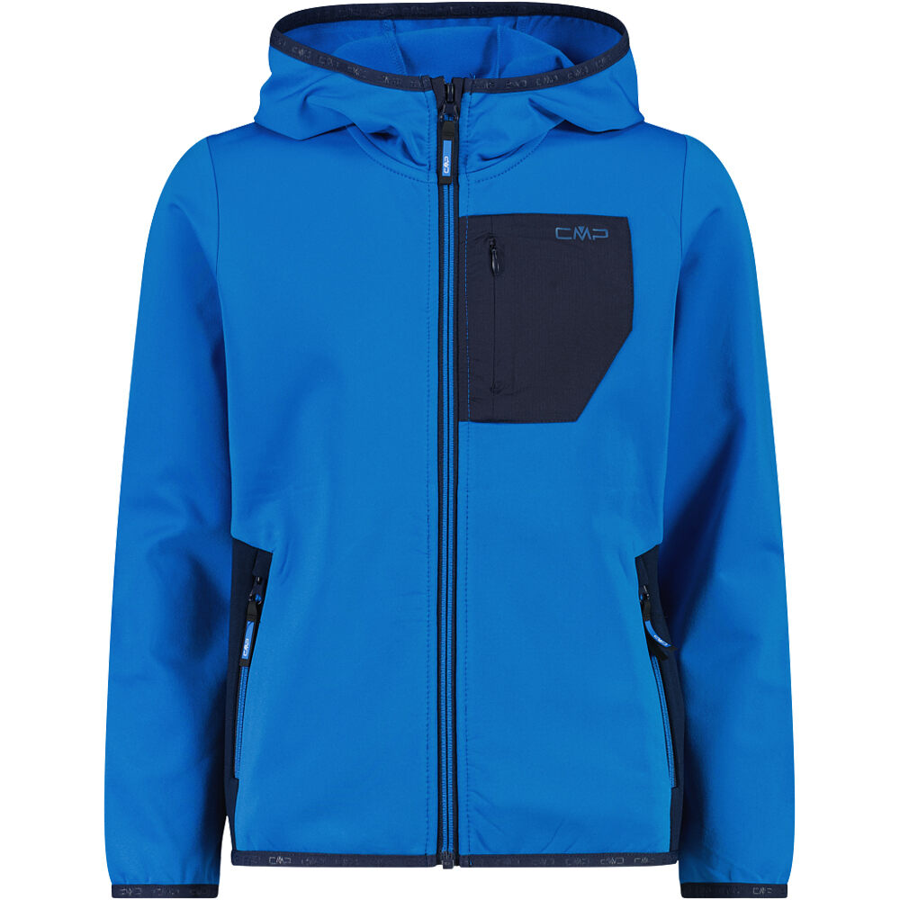 Cmp forro polar niño KID JACKET FIX HOOD vista frontal