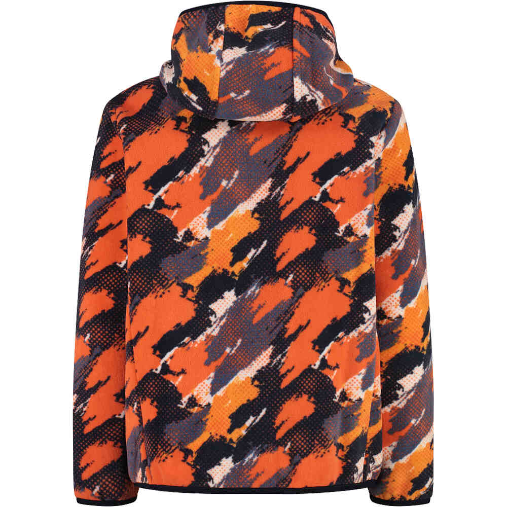 Cmp forro polar niño KID JACKET FIX HOOD vista trasera