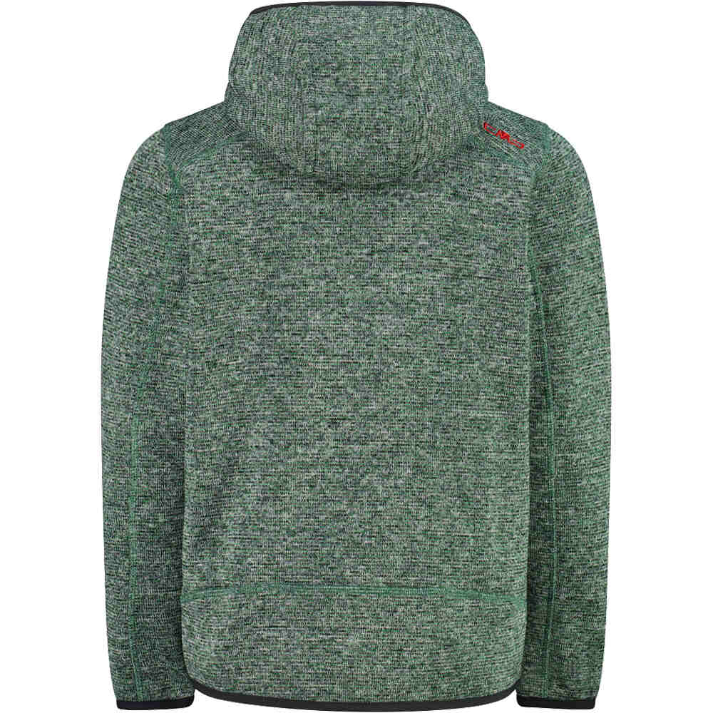Cmp forro polar niño KID JACKET FIX HOOD vista trasera