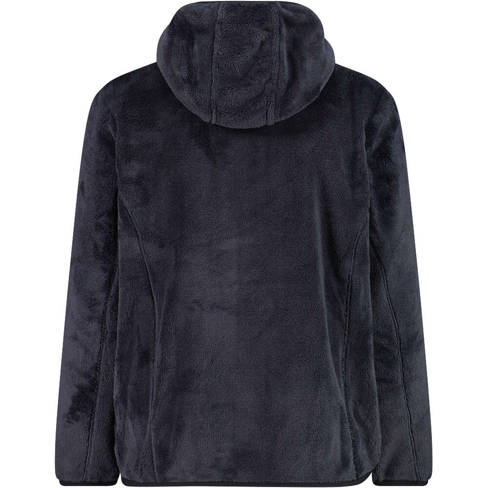Cmp forro polar niño KID JACKET FIX HOOD vista trasera