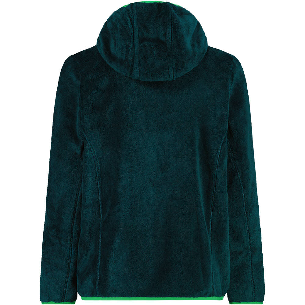 Cmp forro polar niño KID JACKET FIX HOOD vista trasera