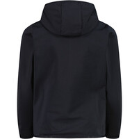Cmp forro polar niño KID JACKET FIX HOOD vista trasera