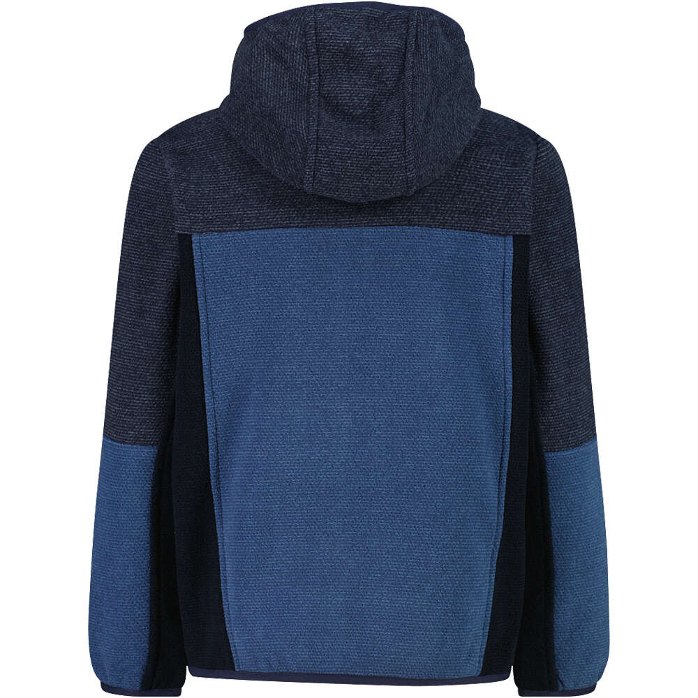 Cmp forro polar niño KID JACKET FIX HOOD vista trasera