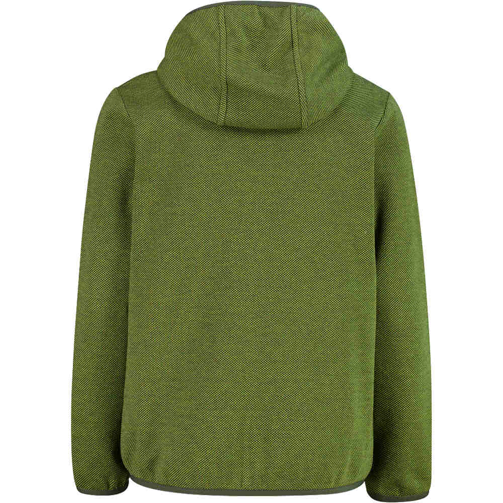 Cmp forro polar niño KID JACKET FIX HOOD vista trasera