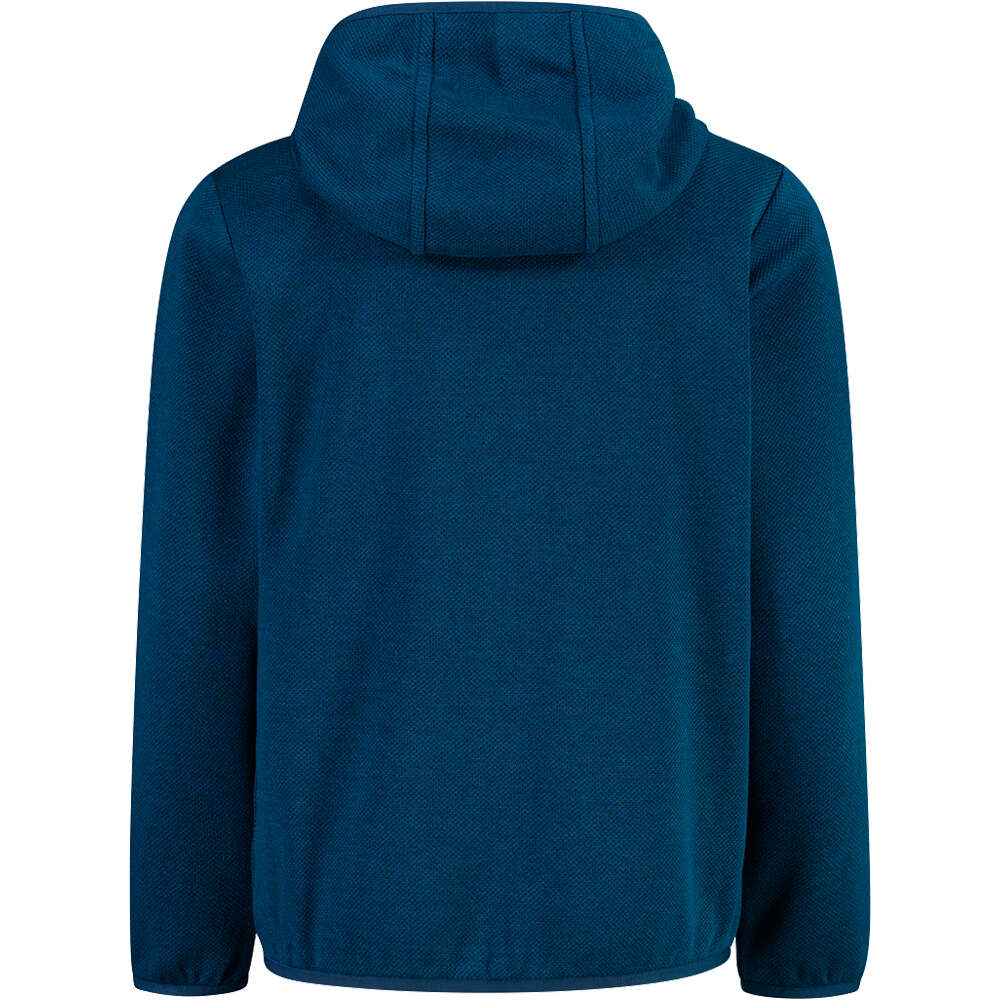 Cmp forro polar niño KID JACKET FIX HOOD vista trasera