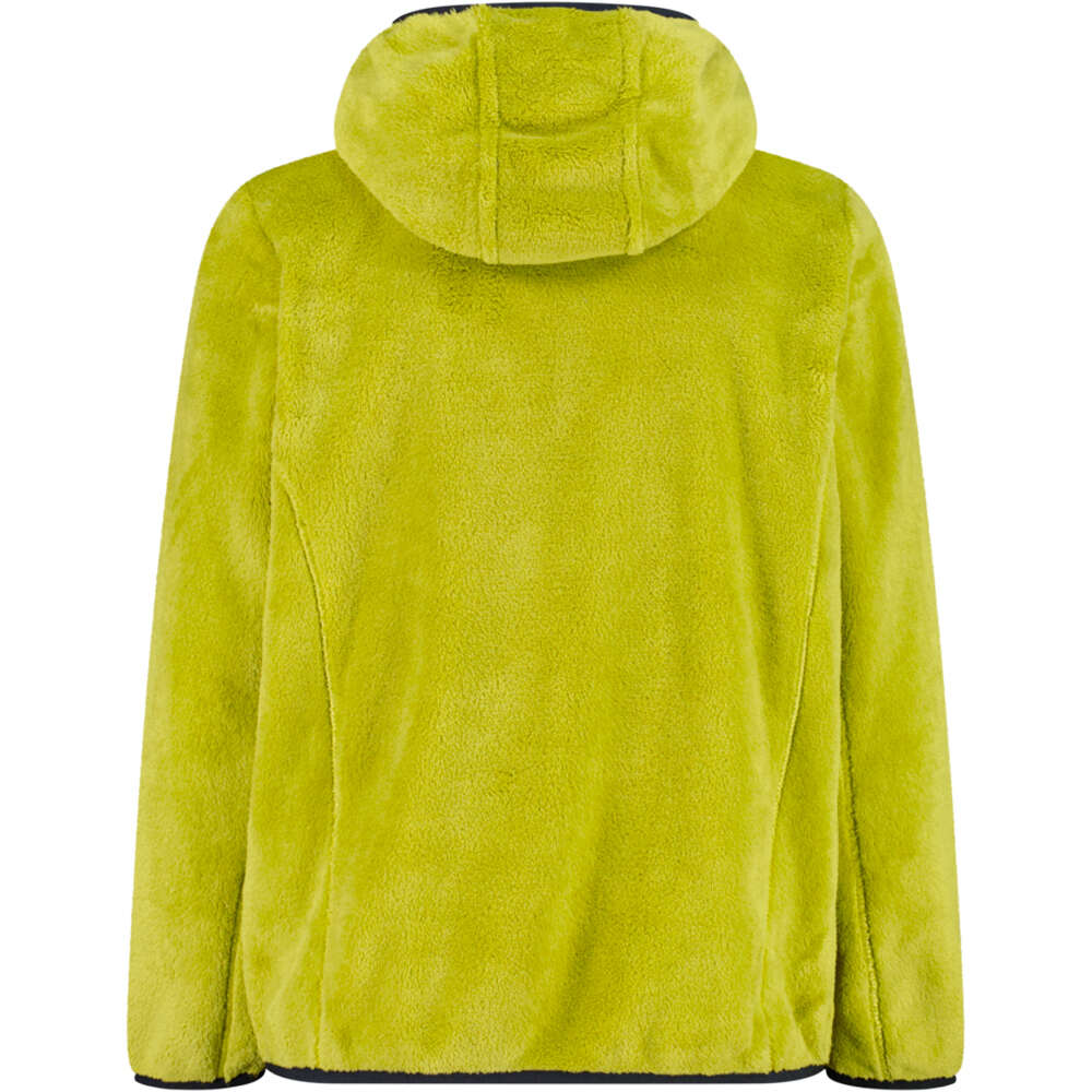 Cmp forro polar niño KID JACKET FIX HOOD vista trasera