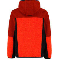Cmp forro polar niño KID JACKET FIX HOOD vista trasera