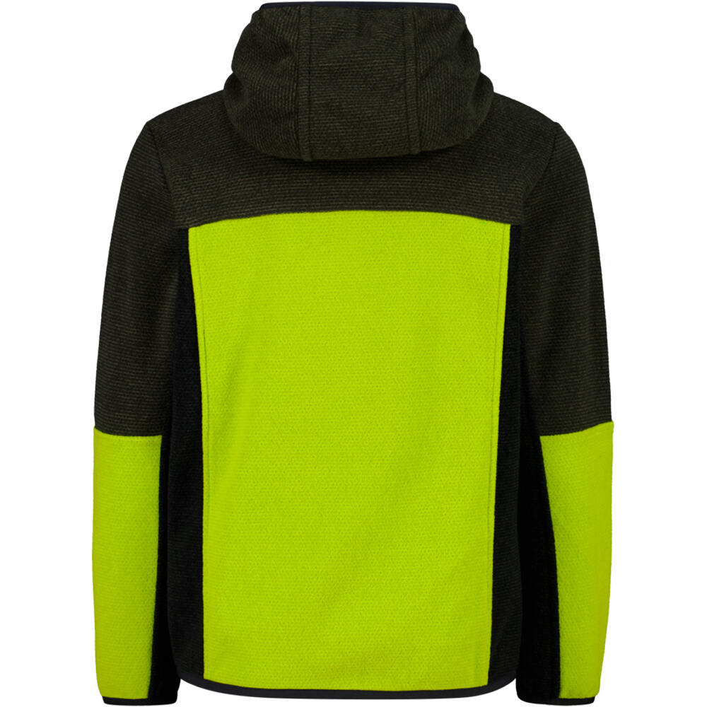 Cmp forro polar niño KID JACKET FIX HOOD vista trasera
