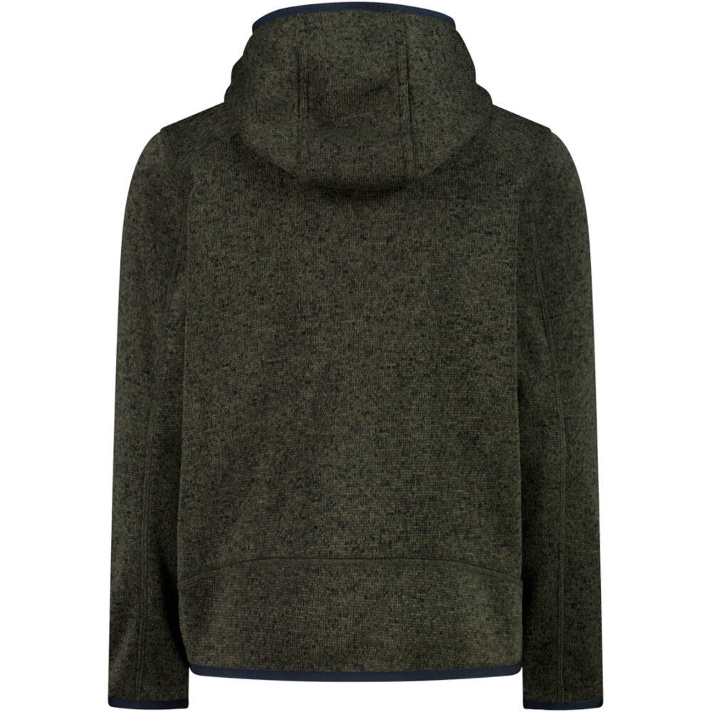 Cmp forro polar niño KID JACKET FIX HOOD vista trasera