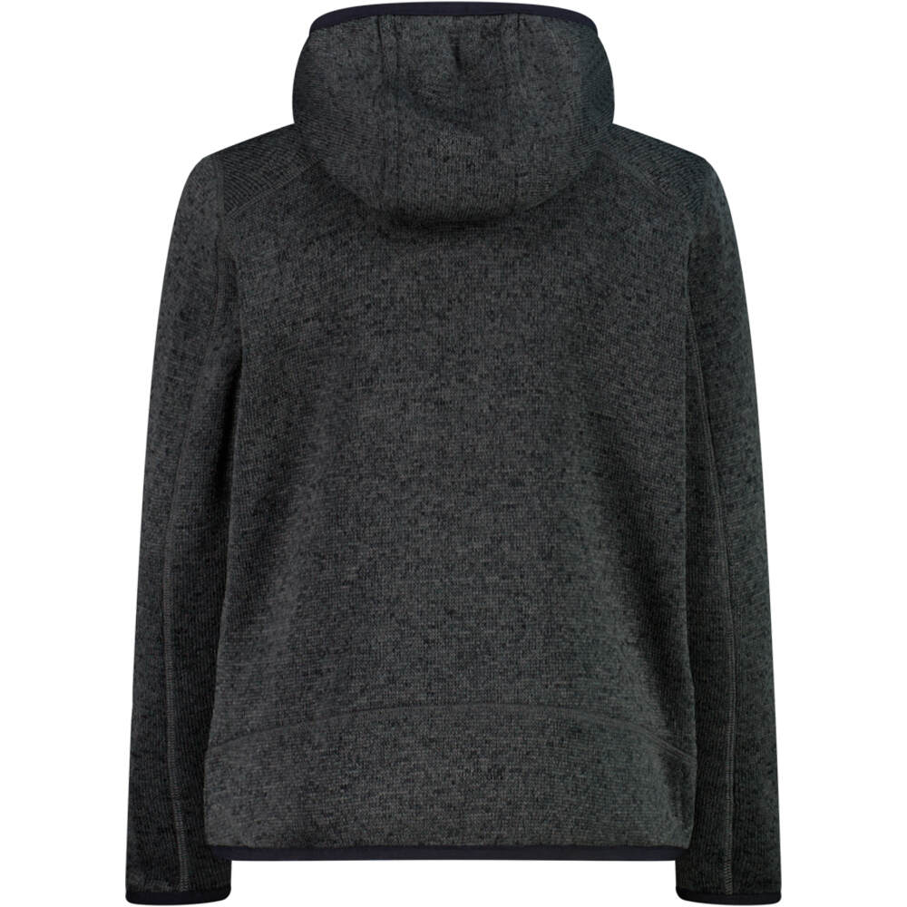 Cmp forro polar niño KID JACKET FIX HOOD vista trasera