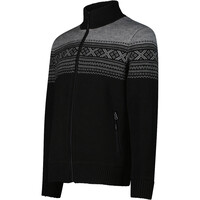 Cmp jersey esquí hombre MAN JACKET KNITTED WP vista detalle