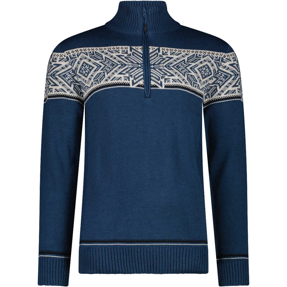 Cmp jersey esquí hombre MAN SWEAT KNITTED vista frontal