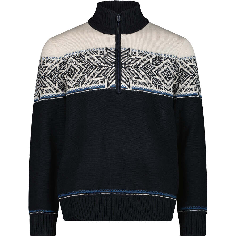 Cmp jersey esquí hombre MAN SWEAT KNITTED vista frontal
