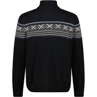 Cmp jersey esquí hombre MAN SWEAT KNITTED vista trasera