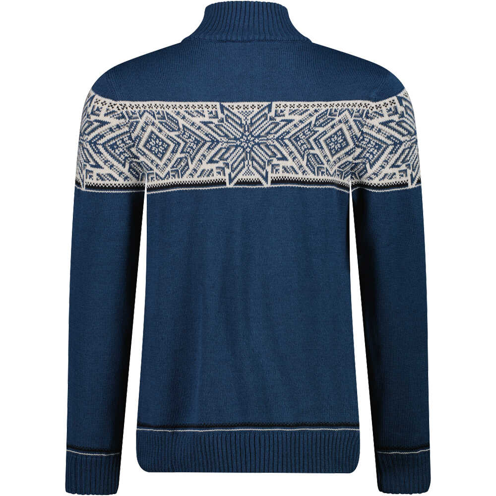 Cmp jersey esquí hombre MAN SWEAT KNITTED vista trasera