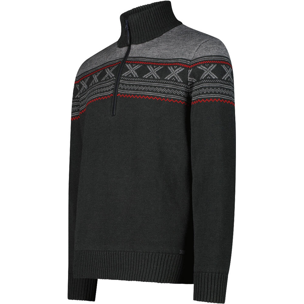 Cmp jersey esquí hombre MAN SWEAT KNITTED WP vista detalle