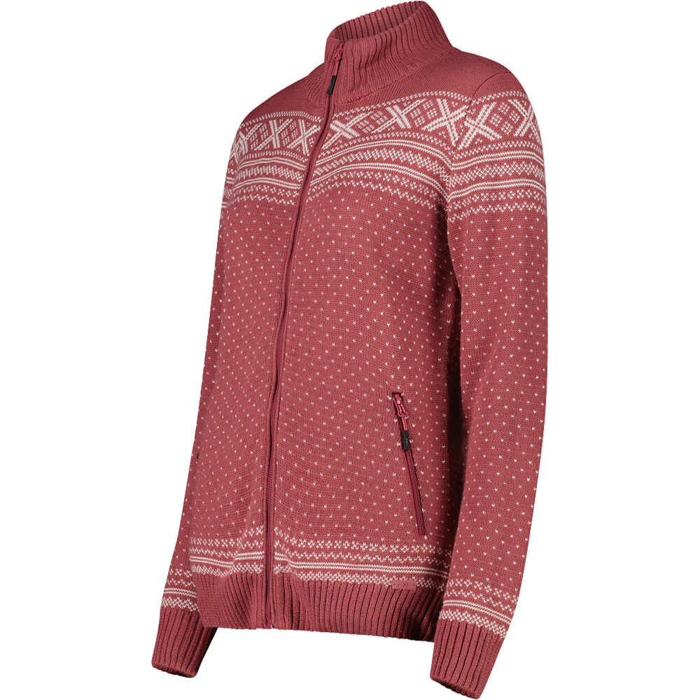 Cmp jersey esquí mujer WOMAN JACKET KNITTED vista detalle
