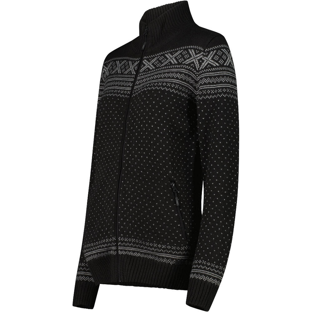 Cmp jersey esquí mujer WOMAN JACKET KNITTED vista detalle