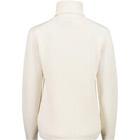Cmp jersey esquí mujer WOMAN SWEAT KNITTED vista trasera