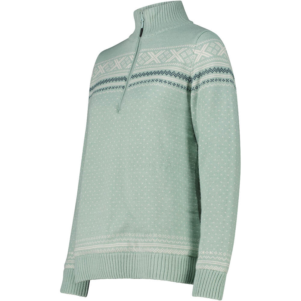 Cmp jersey esquí mujer WOMAN SWEAT KNITTED WP vista detalle