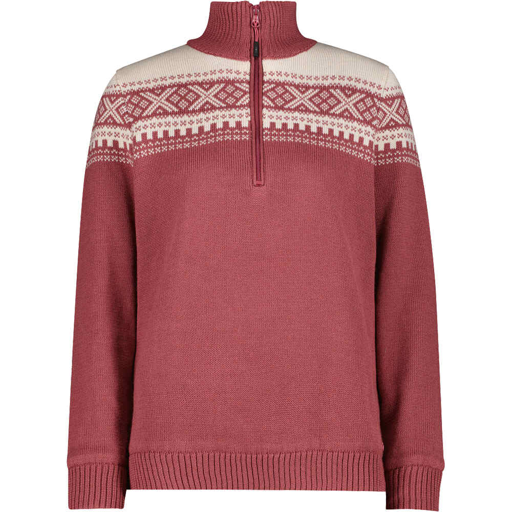 Cmp jersey esquí mujer WOMAN SWEAT KNITTED WP vista frontal