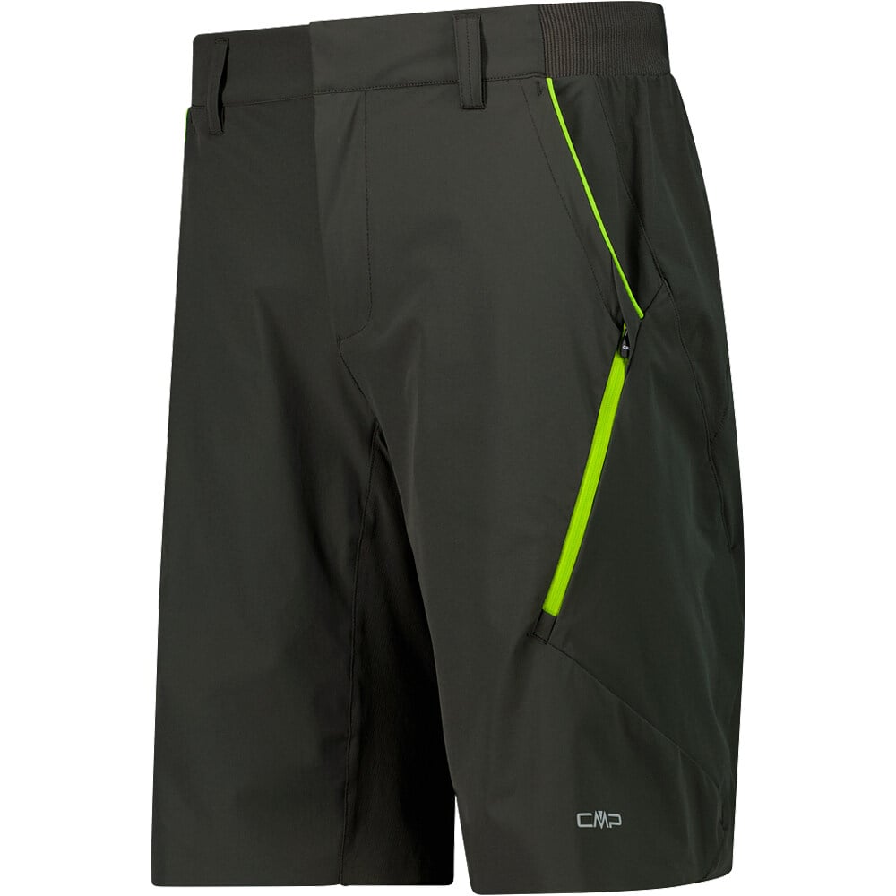 Cmp pantalón corto ciclismo hombre MAN FREE BIKE BERMUDA WITH INNER MESH UNDERWEAR vista detalle
