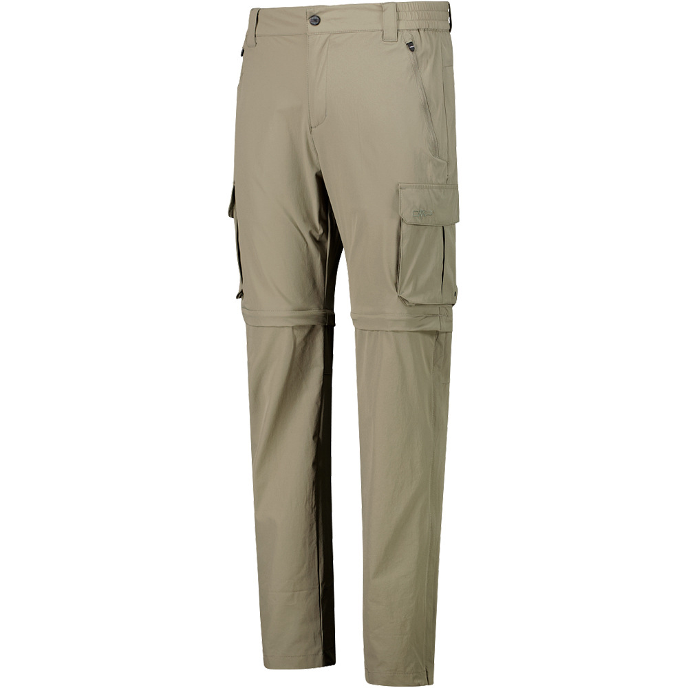 Cmp pantalón montaña hombre MAN ZIP OFF PANT vista detalle