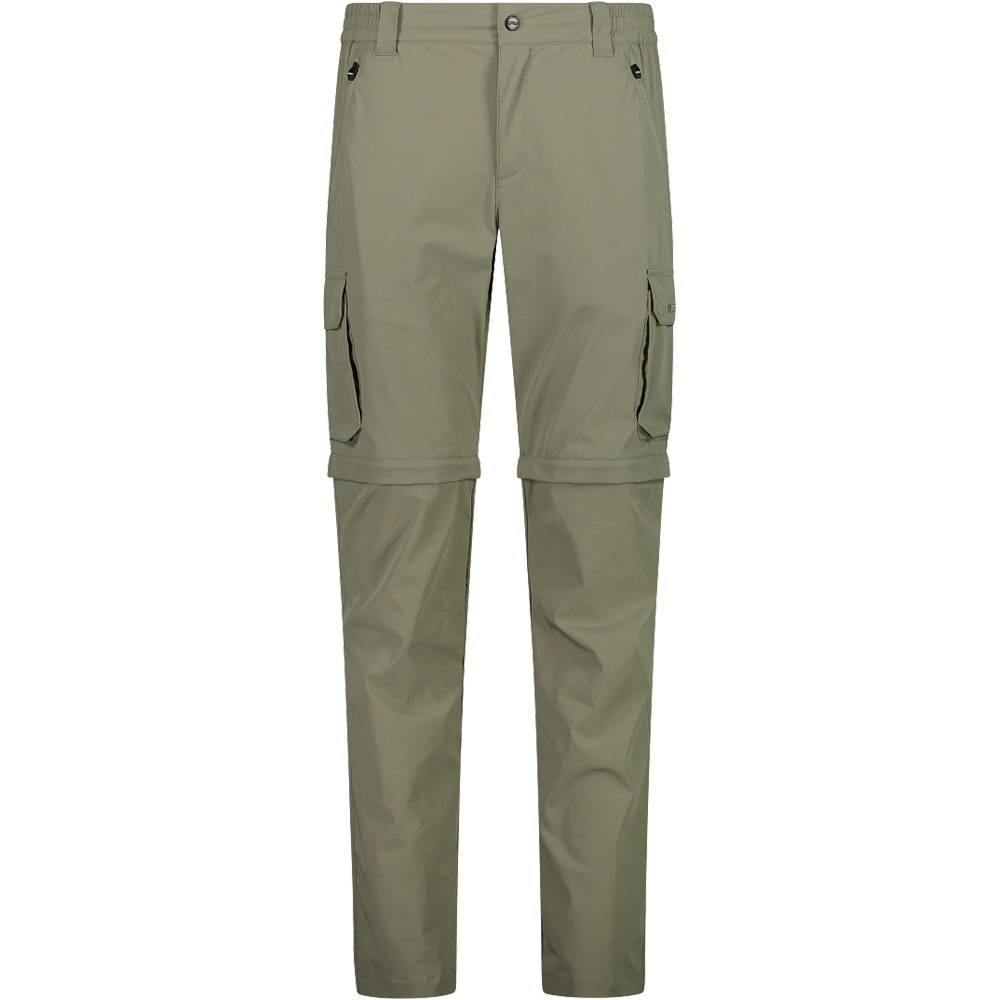 Cmp pantalón montaña hombre MAN ZIP OFF PANT vista frontal