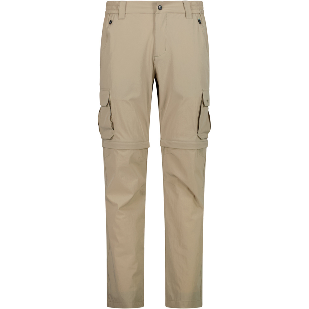 Cmp pantalón montaña hombre MAN ZIP OFF PANT vista frontal