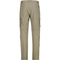 Cmp pantalón montaña hombre MAN ZIP OFF PANT vista trasera