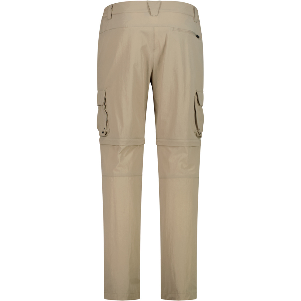Cmp pantalón montaña hombre MAN ZIP OFF PANT vista trasera