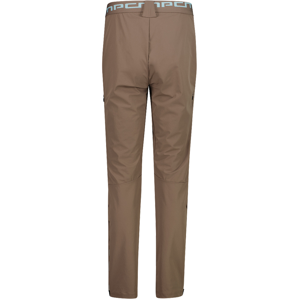 Cmp pantalón montaña mujer WOMAN LONG PANT vista trasera