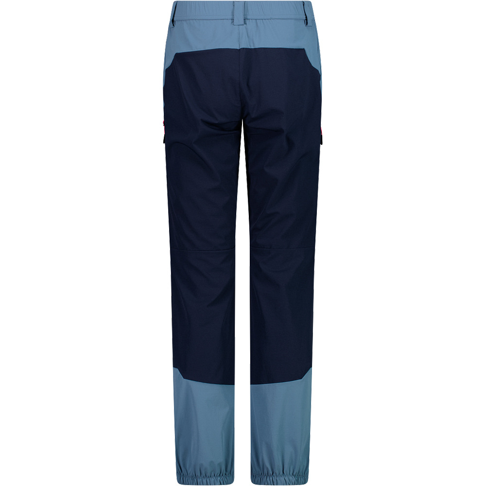 Cmp pantalón montaña mujer WOMAN LONG PANT vista trasera