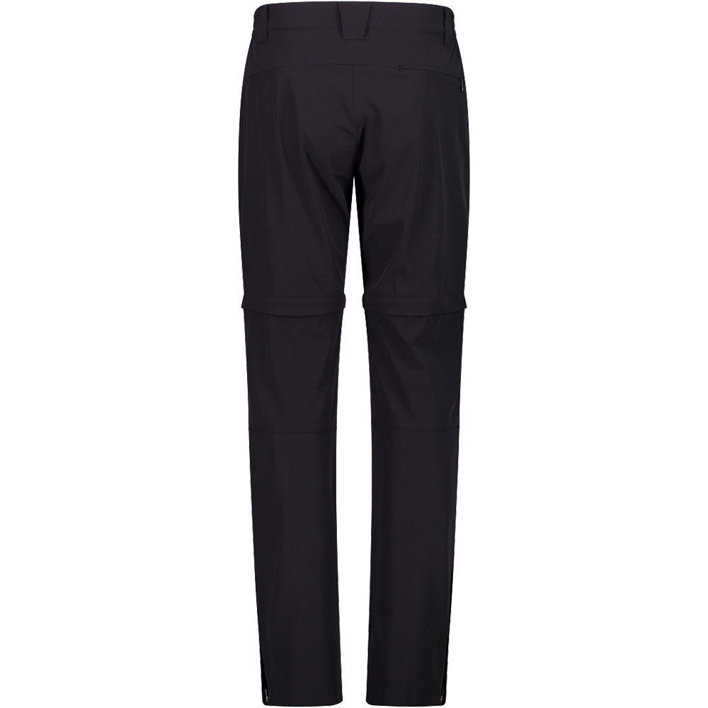 Cmp pantalón montaña mujer WOMAN T ZIP OFF PANT vista trasera