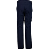 Cmp pantalón montaña mujer WOMAN ZIP OFF PANT vista trasera