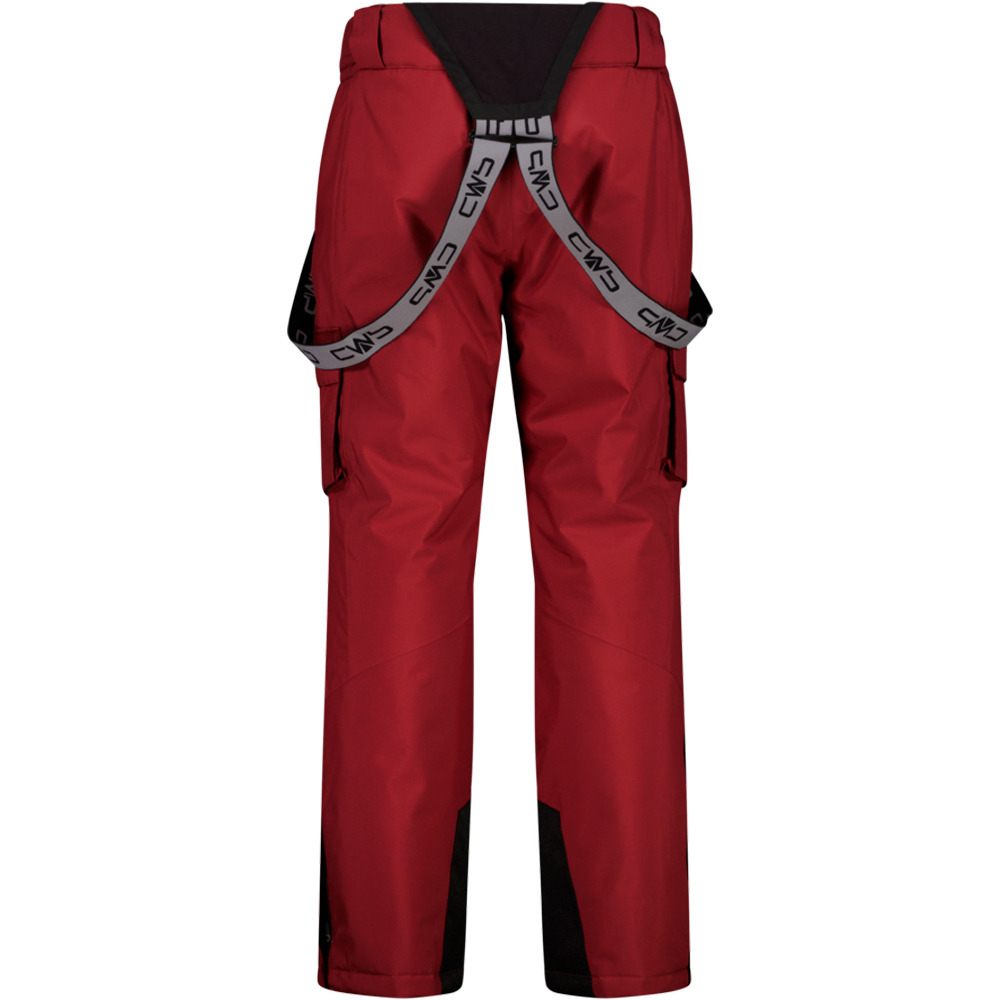 Cmp pantalones esquí hombre MAN SALOPETTE CARGO vista trasera