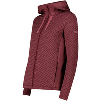 Cmp sudadera mujer WOMAN JACKET FIX HOOD vista detalle