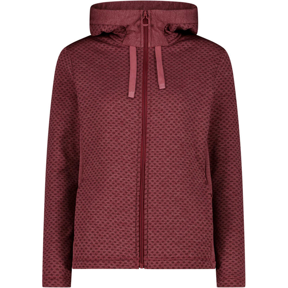 Cmp sudadera mujer WOMAN JACKET FIX HOOD vista frontal