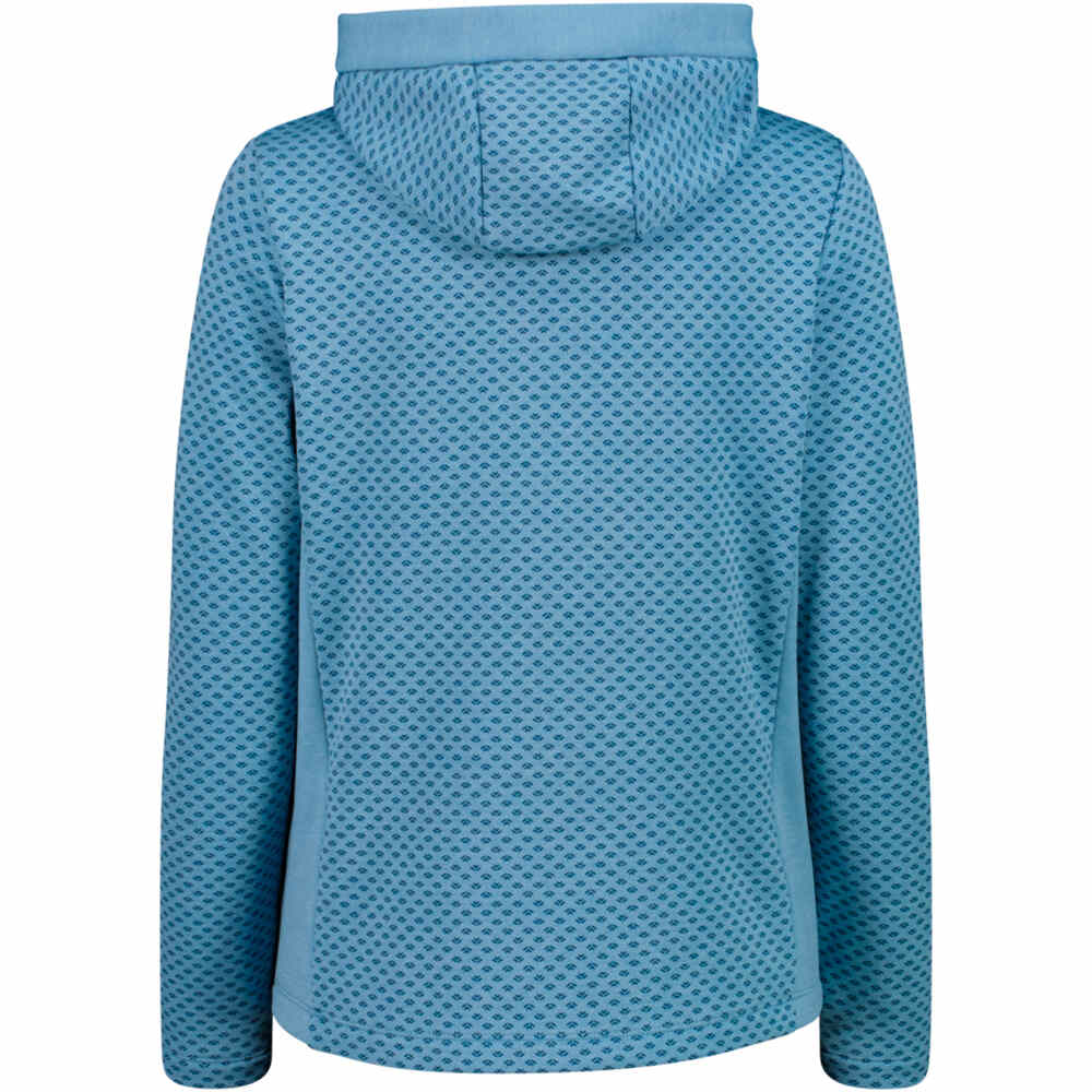 Cmp sudadera mujer WOMAN JACKET FIX HOOD vista trasera