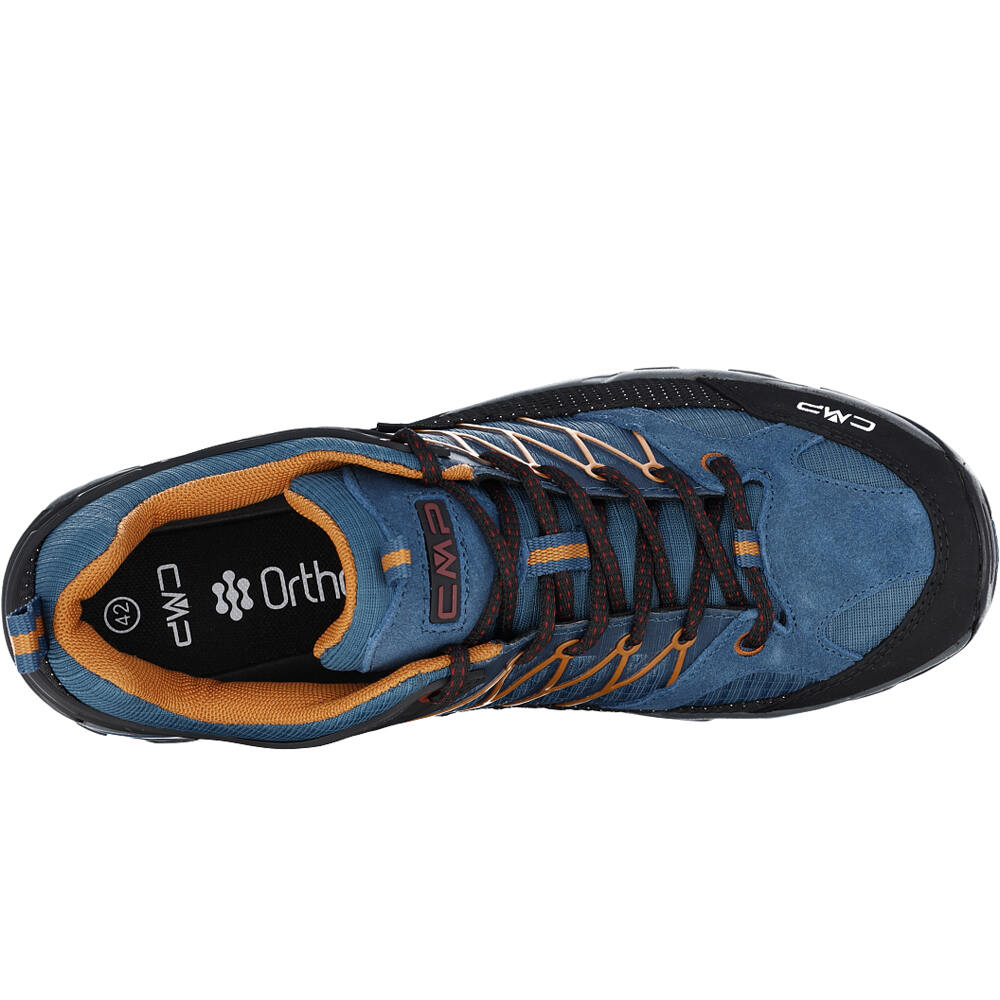 Cmp zapatilla trekking hombre RIGEL LOW TREKKING SHOES WP vista trasera